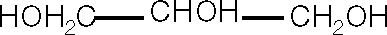 Styructuur van glycerol